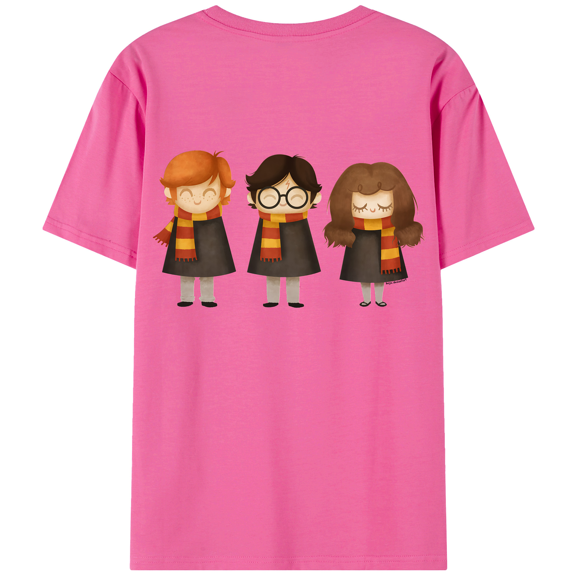 （画像用） Harry Potter ハリー・ポッターシリーズ レディース半袖Tシャツ(バックプリント)